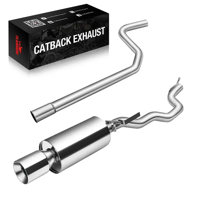1995-2005 Chevy Chevrolet Cavalier/Sunfire 2.2L Catback Exhaust System W/ N1 Muffler Tip 1