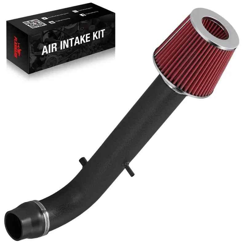 1996-2000 Honda Civic Cx Dx Lx Aluminum High-Flow Cold Air Intake Kit 1