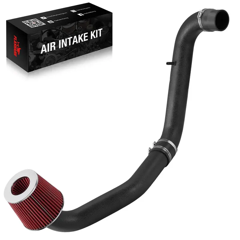 1996-2000 Honda Civic Ek Dx Lx Cx D16y7 1.6L L4 High-Flow Cold Air Intake Kit 1