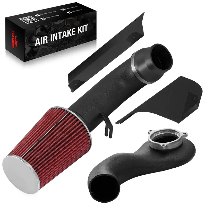 1996-2004 Chevy S10 Blazer 4.3L V6 High-Flow Cold Air Intake Kit 1