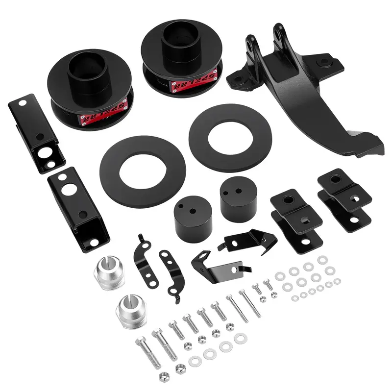 2.5" Front Leveling Kit With Track Bar Relocation Bracket For 2011–2022 Ford F250 F350 F450 4Wd 6.7L Powerstroke | Spelab 1