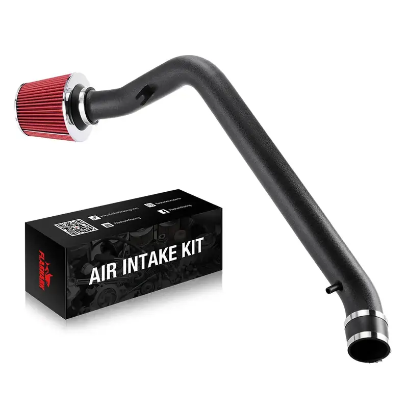 2.5" High-Flow Aluminum Cold Air Intake Kit For 1992-1997 Honda Civic & Civic Del Sol 1.5L 1.6L With Dry Filter 1