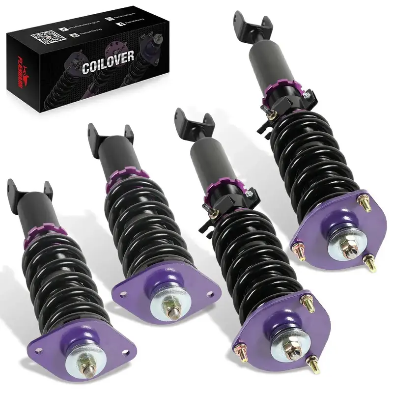2003-2008 Nissan Fairlady 350Z Z33 Coilover Shock Absorbers Struts 4Pcs 1