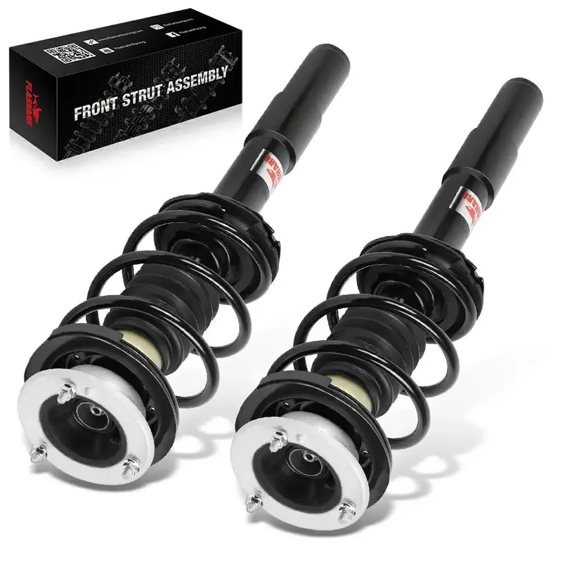 2004-2010 Bmw 525I 528I 530I 535I 5-Series E60 E61 Front Strut And Spring Assembly 2Pcs 1