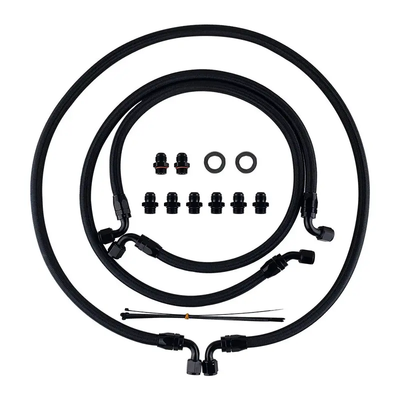 2006-2010 6.6L Chevrolet/Gmc Duramax Lly/Lbz/Lmm Performance Transmission Cooler Line Upgraded Kit 1