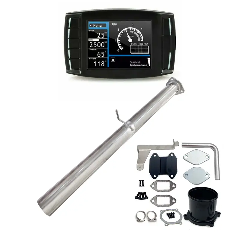 2007-2009 6.7L Ram Cummins 4" Dpf/Def/Egr Delete All-In-One Kit 1