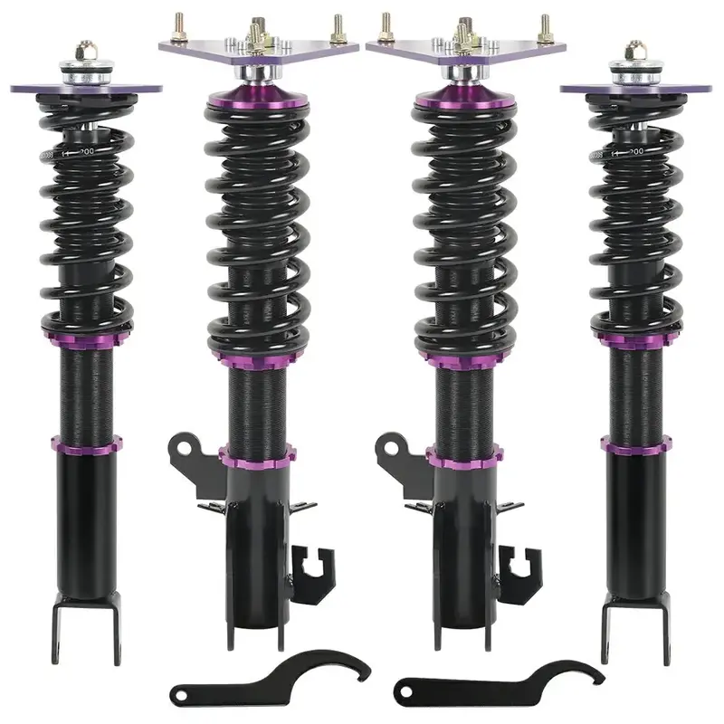 2007-2013 Nissan Altima Sedan (L32) & Coupe (D32) Coilover Suspension Kit 4Pcs - Adjustable Damper, Height Lowering 1