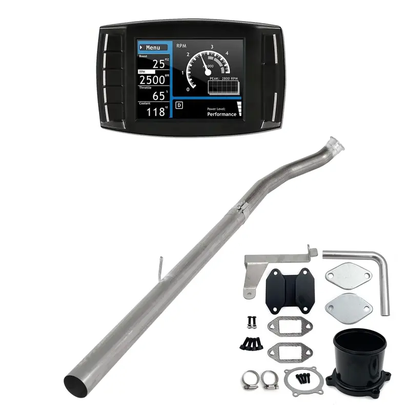 2007.5-2009 6.7L Ram Cummins 4“ Dpf/Def/Egr Delete All-In-One Kit 1