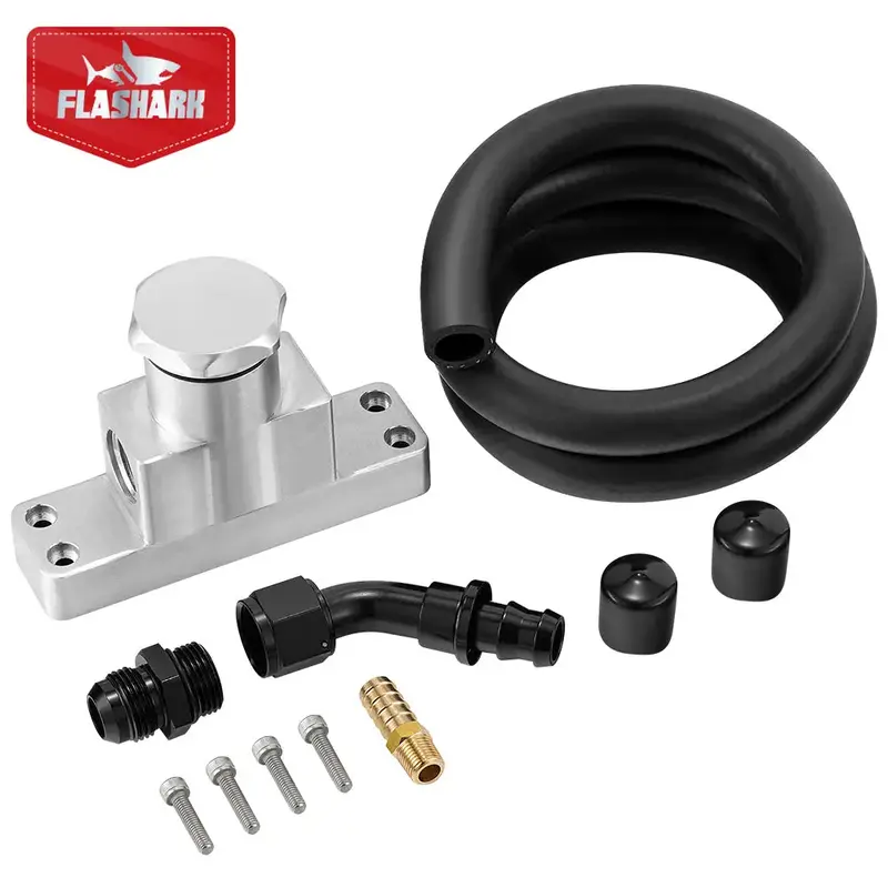 2008-2010 6.4L Powerstroke Ccv Pcv Reroute Delete Kit Diesel Ford F250 F350 F450 F550 1