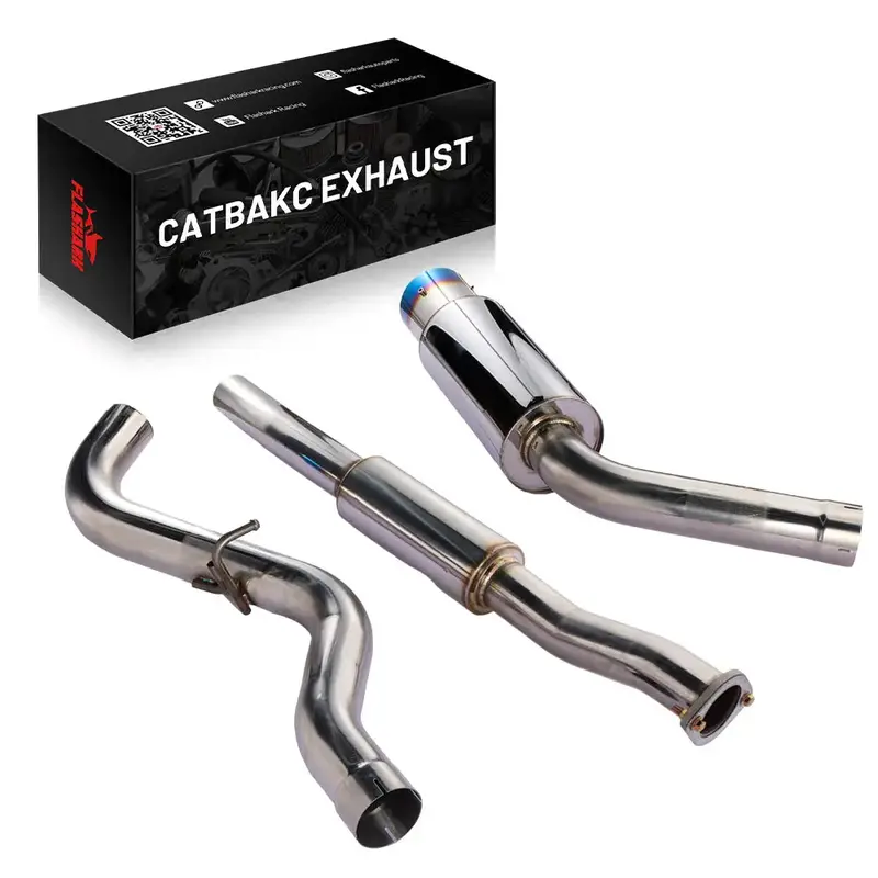 2008-2021 Subaru Wrx Sedan Cat-Back Exhaust System 2