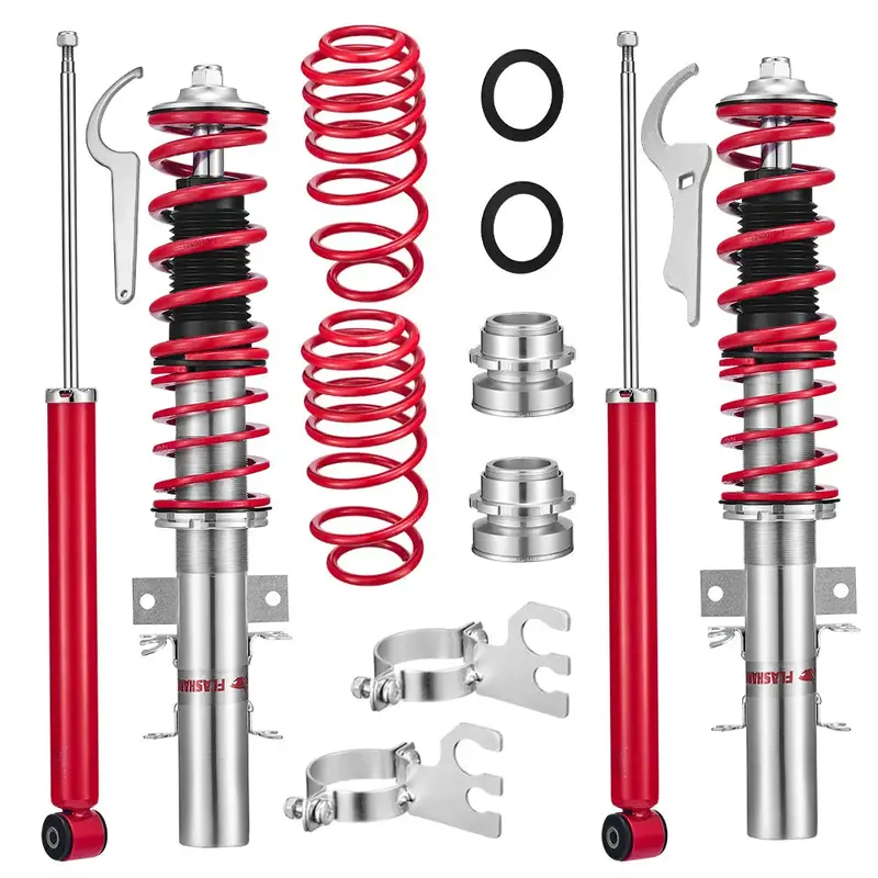 2009 - 2017 Volkswagen Vw Polo Typ 6R And 6C 1.2, 1.4, 1.6, 1.4 Tdi, 1.6Tdi Coilover Shock Absorbers Struts 4Pcs 1