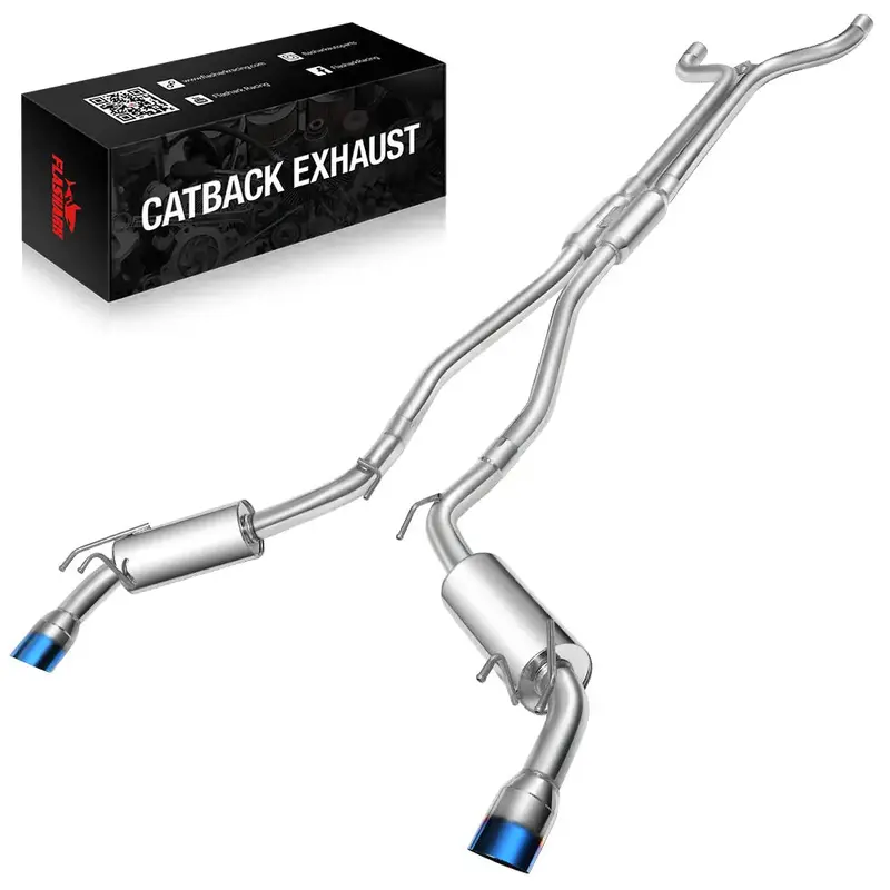 2010-2015 Chevrolet Chevy Camaro Catback Exhaust W/ N1 Burnt Tip 3.6L V6 2Dr 1