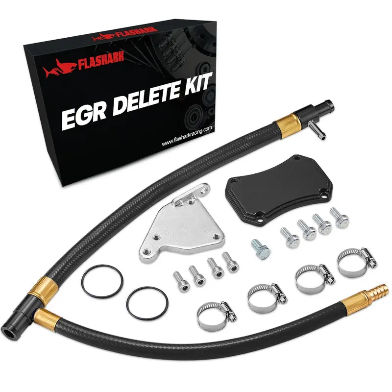 2011-2016 Chev /Gmc Sierra 6.6L Duramax Diesel Lml Egr Delete Kit With Valve Cooler 1