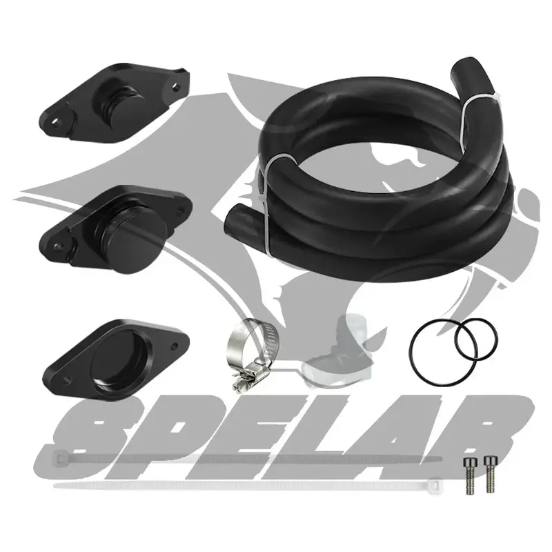 2011-2016 Chevy Gmc Lml 6.6L Duramax Ccv Reroute Engine Ventilation Kit | Spelab 2