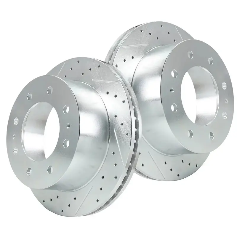 2011-2019 Chevy Chevrolet Silverado Gmc Sierra 2500 3500 Disc Brake Rotors - Front And Rear 1