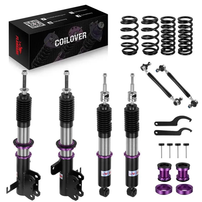 2013-2015 Chevrolet Malibu 32-Way Damping Coilover Shock Absorbers Struts 1