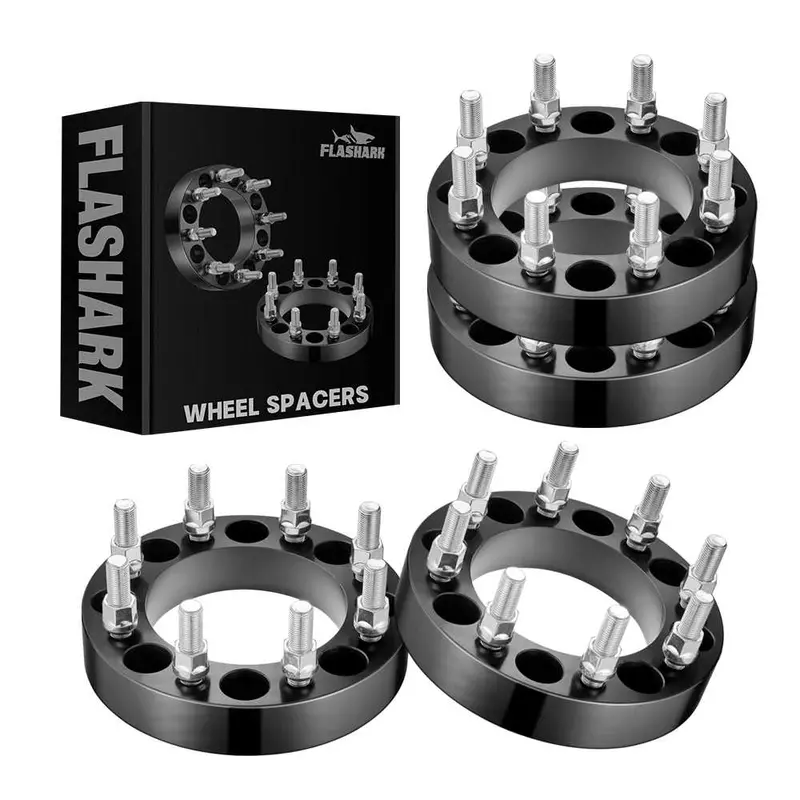 2014-2022 Dodge Ram 2500 3500 / 1988-2013 Chevrolet Silverado Gmc 8X6.5 Inches Wheel Spacers 4Pcs 1