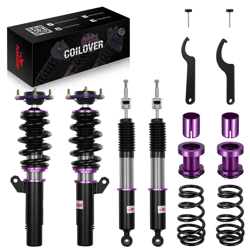 2015-2021 Volkswagen Gti (Mk7) 32-Way Damping Coilover Shock Absorbers Struts | Flashark 1