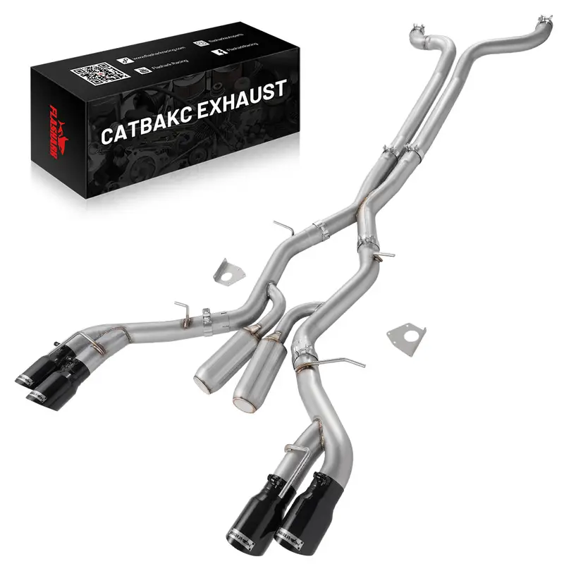 2016-2024 Chevy Camaro Ss/Zl 1 6.2L Catback Exhaust 3" Dual 2