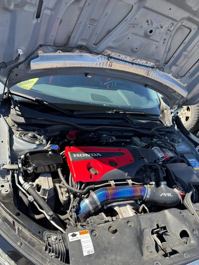 2017-2021 Honda Civic Type R Aluminum Coolant Reservoir (Degas) 2