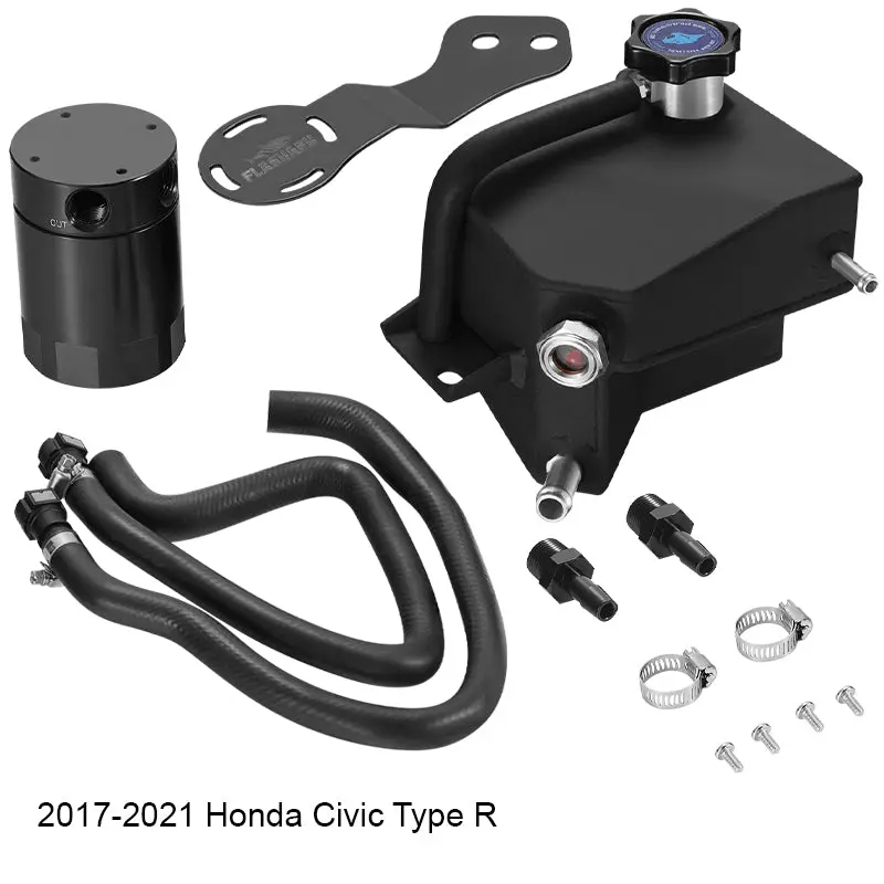 2017-2021 Honda Civic Type R Aluminum Coolant Reservoir (Degas) 2
