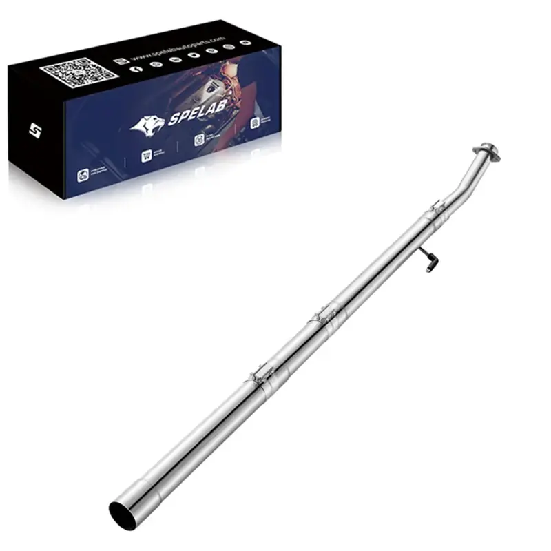 3.5''/4'' 2018-2020 3.0 Powerstroke Dpf Delete Race Pipe | Ford F-150 | Spelab 1
