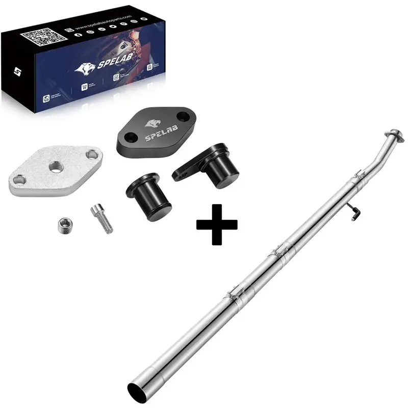 3.5''/4'' 2018-2020 3.0 Powerstroke Dpf Delete Race Pipe | Ford F-150 | Spelab 6