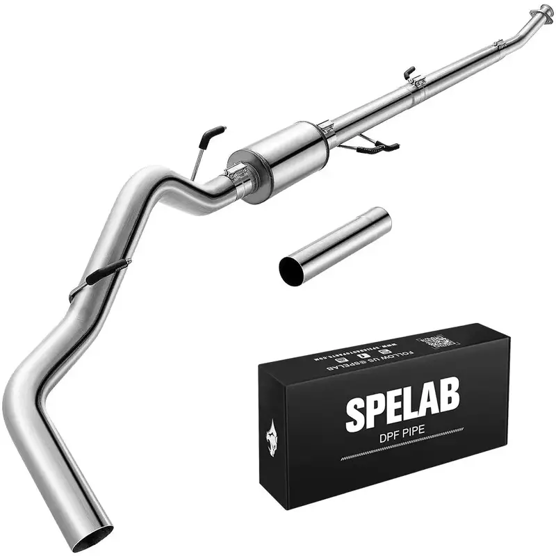 3.5''/4'' 2018-2020 3.0 Powerstroke Dpf Delete Race Pipe | Ford F-150 | Spelab 7
