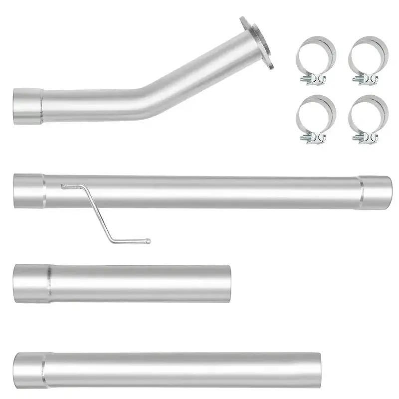 3.5/4 Inches 2018-2020 Powerstroke Ford F-150 3.0L Dpf Delete Race Pipe 2