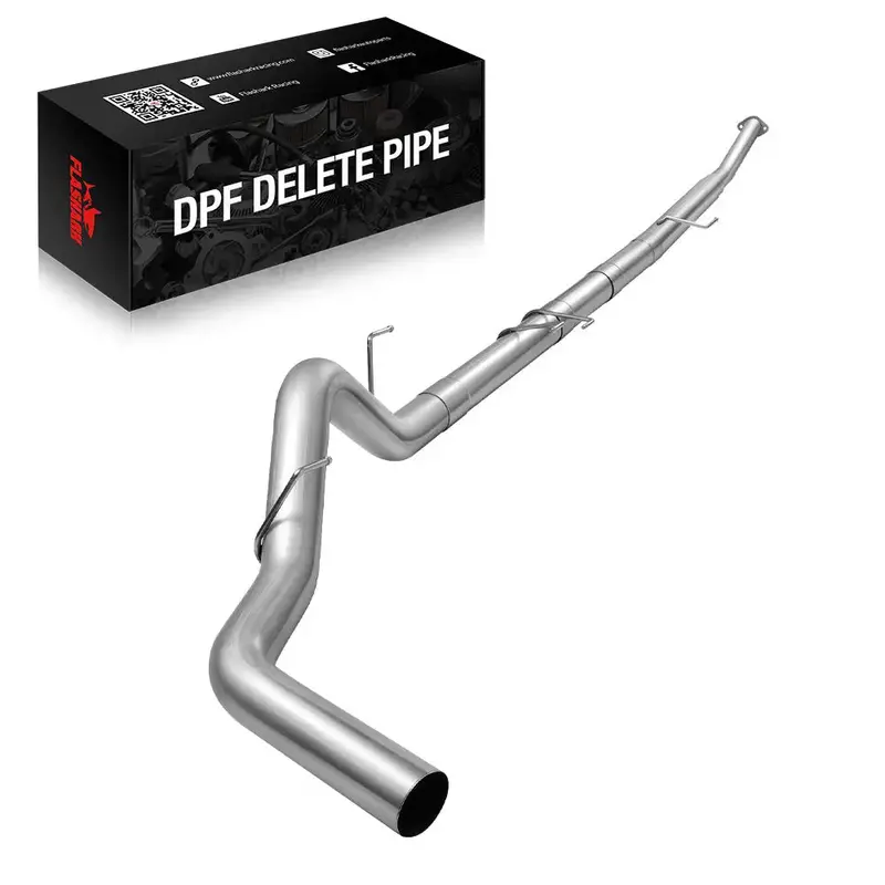 3.5/4 Inches 2018-2020 Powerstroke Ford F-150 3.0L Dpf Delete Race Pipe 2