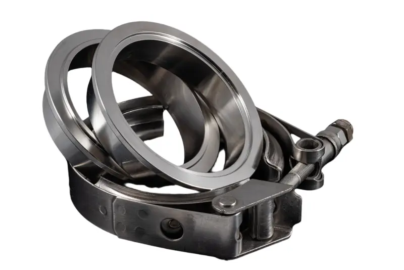 3.5" Stainless Steel V-Band Flange Assembly With Clamp 1