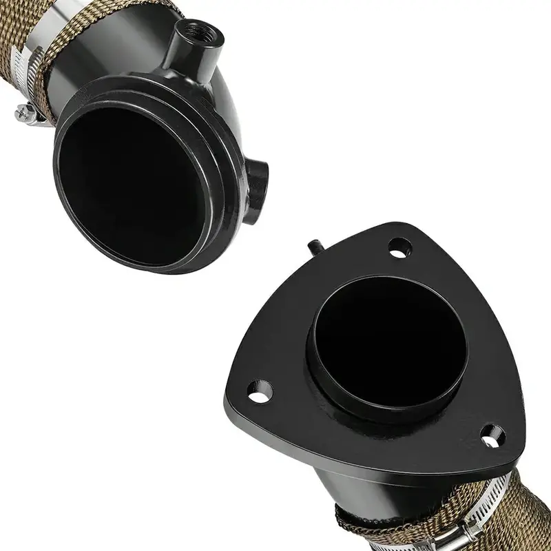3'' Downpipe Exhaust For 2011-2016 Lml 6.6L Duramax Diesel | Spelab 9