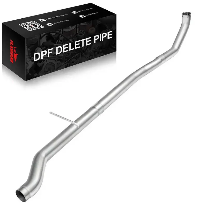 3 Inch Dpf Delete Race Pipe For 2014-2018 3.0L Ecodiesel Dodge Ram 1500 Jeep Grand Cherokee 1