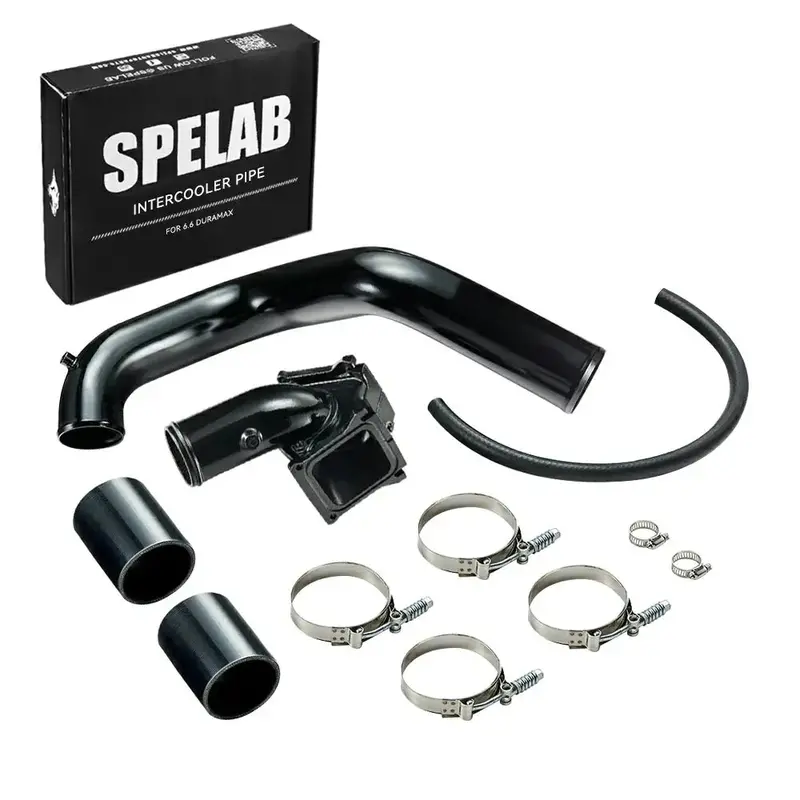 3 Inch Y-Bridge Cold Side Intercooler Pipe For 2006-2010 6.6 Duramax Lbz Lmm | Spelab 1