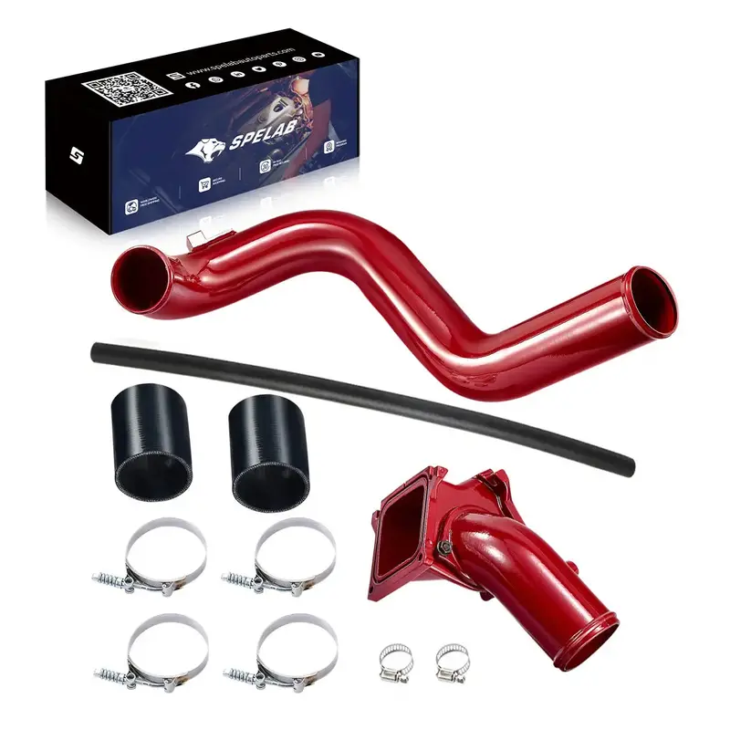 3 Inch Y-Bridge Cold Side Intercooler Pipe For 2006-2010 6.6 Duramax Lbz Lmm | Spelab 2