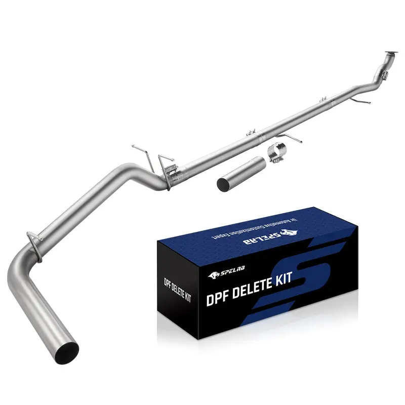 3‘’ Turbo-Back Exhaust System For 2016-2019 Lwn 2.8L Duramax 1