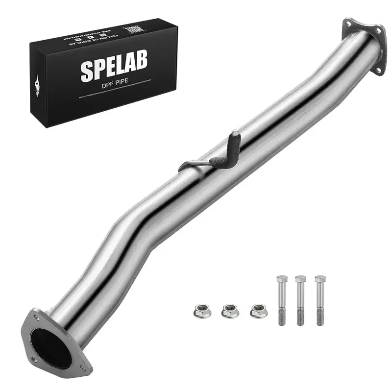 4‘’/5‘’ 2007-2010 Lmm 6.6L Duramax Dpf Delete Race Pipe | Spelab 1