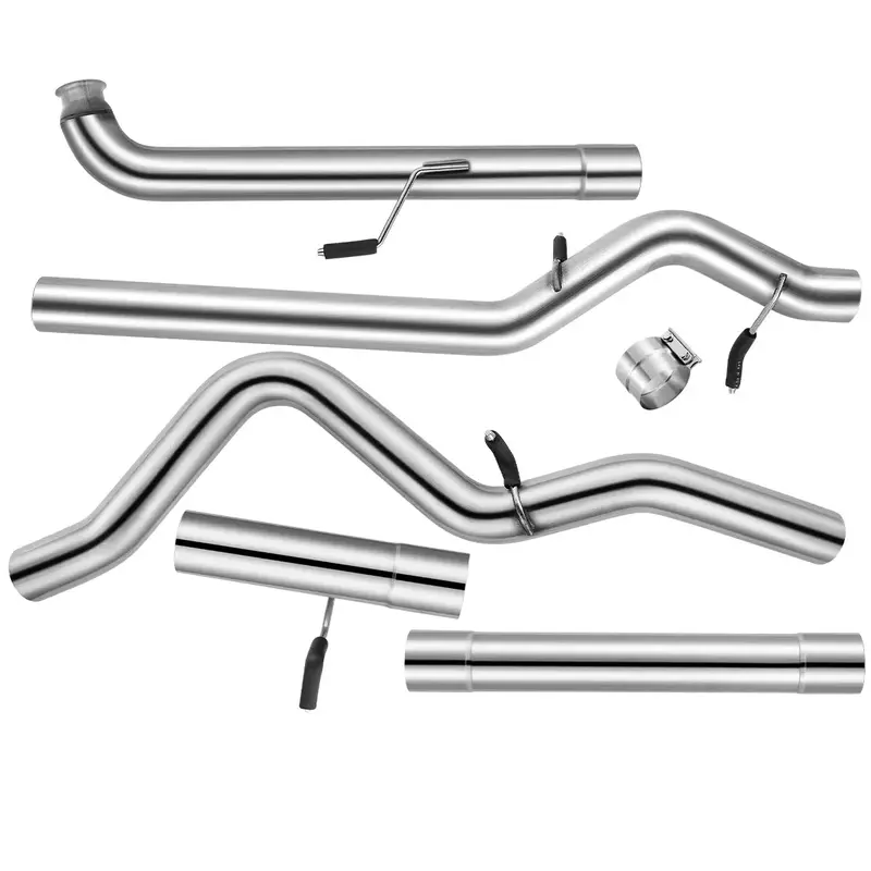 4‘’/5‘’ 2007-2010 Lmm 6.6L Duramax Dpf Delete Race Pipe | Spelab 3