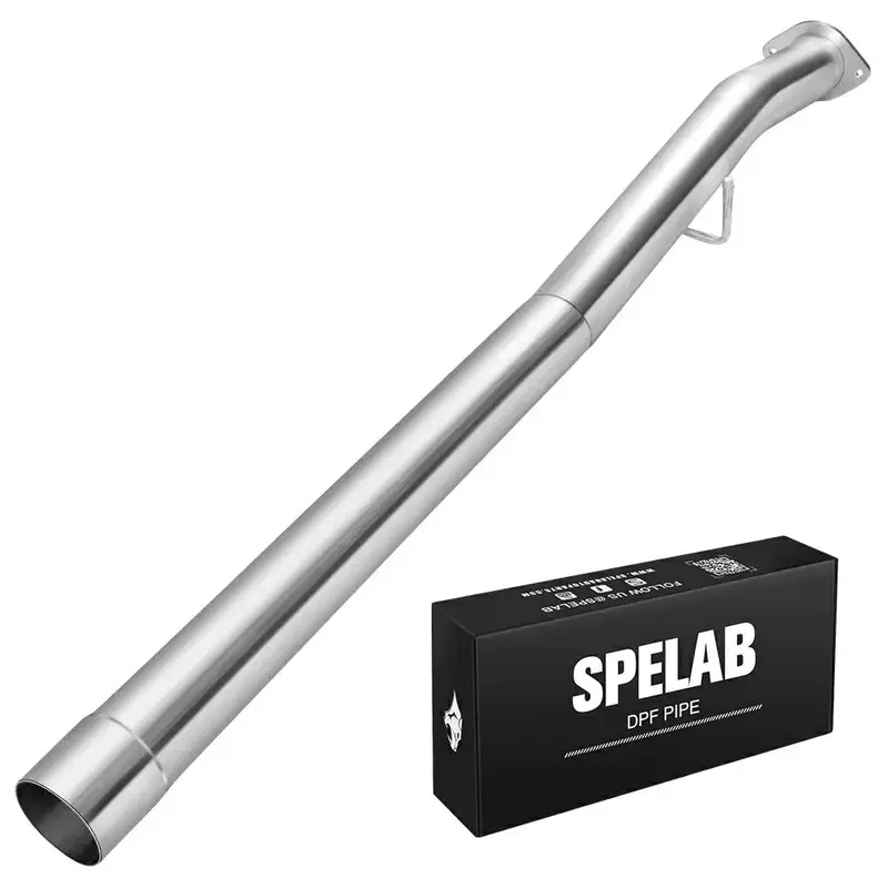 4‘’/5'' 2008-2010 Ford 6.4 Powerstroke Cat & Dpf Delete Race Pipe | Spelab 1