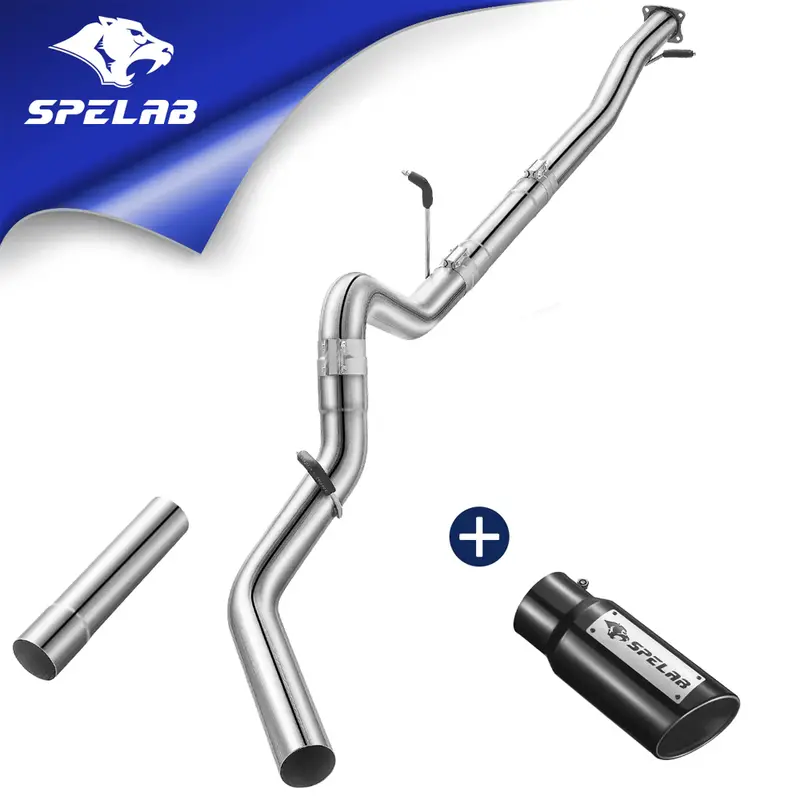 4‘’/5‘’ 2011-2016 Lml 6.6 Duramax Dpf Delete Race Pipe Exhaust Chevy Gmc 2500Hd 3500Hd 3