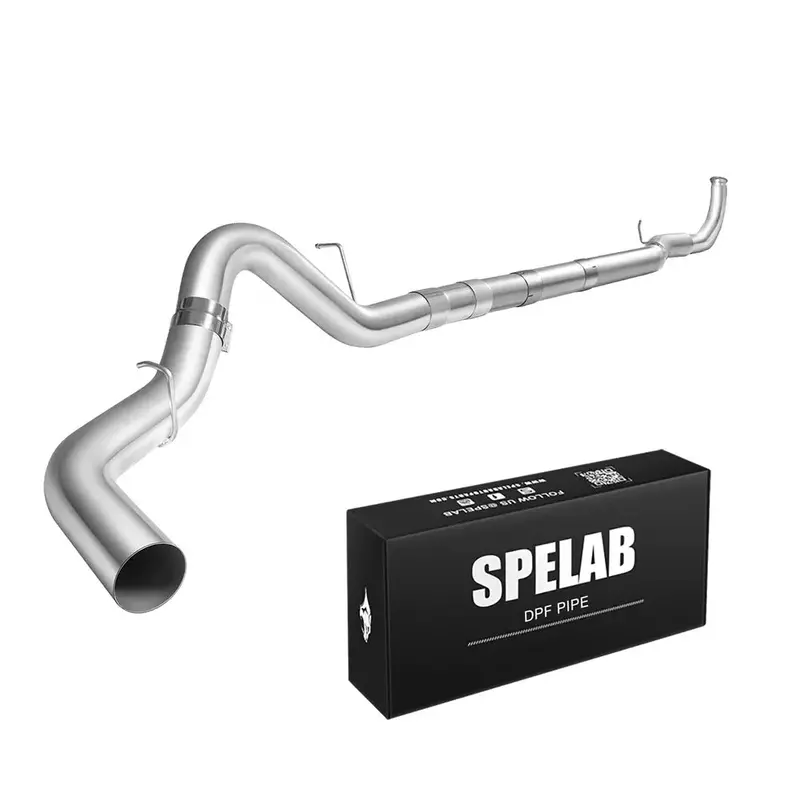 4‘’/5‘’ 2011-2016 Lml 6.6 Duramax Dpf Delete Race Pipe Exhaust Chevy Gmc 2500Hd 3500Hd 7