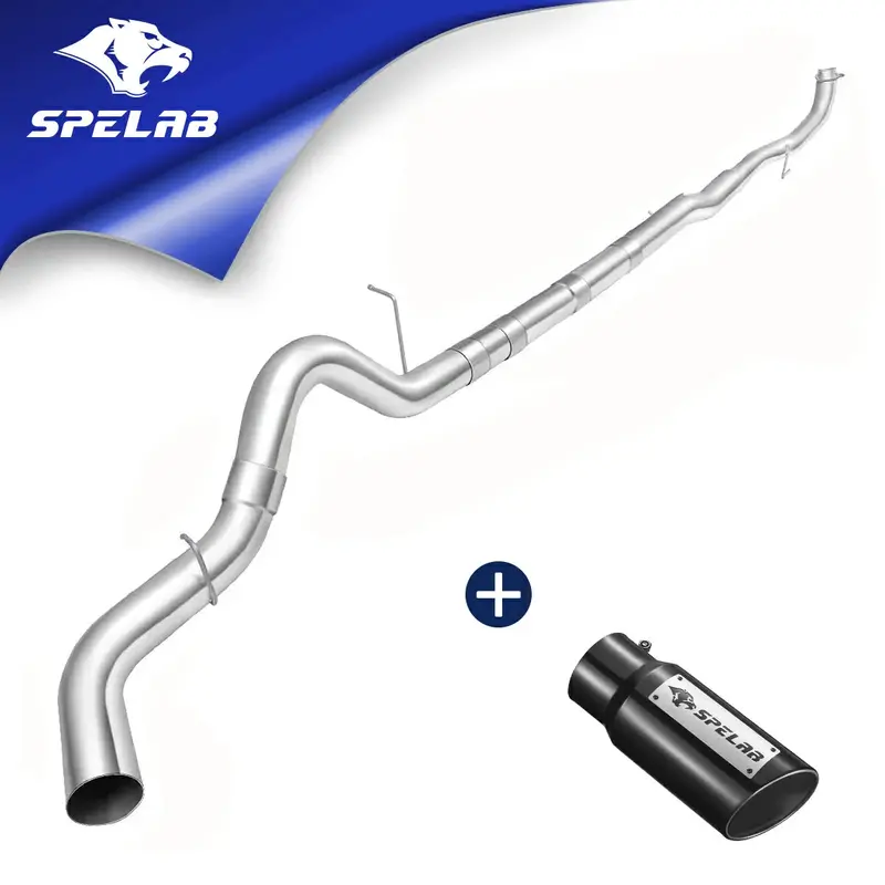 4"/5" 2015.5-2016 Lml 6.6 Duramax Dpf Delete Race Pipe Exhaust Chevy Gmc | Spelab 3