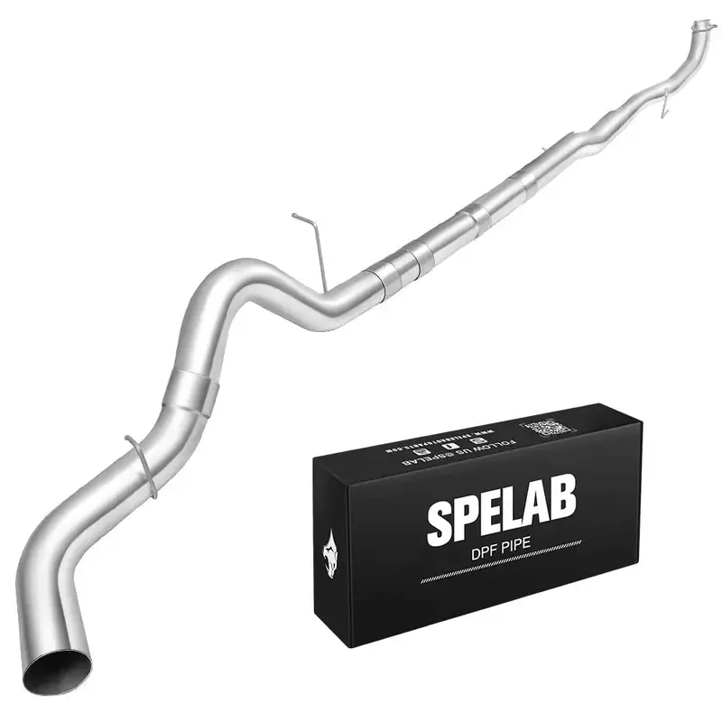 4"/5" 2015.5-2016 Lml 6.6 Duramax Dpf Delete Race Pipe Exhaust Chevy Gmc | Spelab 4