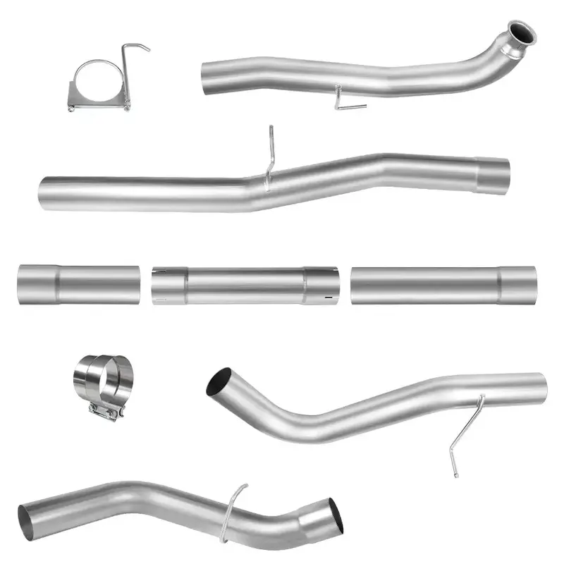 4"/5" Downpipe-Back 2011-2015 Lml 6.6 Duramax Dpf Delete Race Pipe | Spelab 2