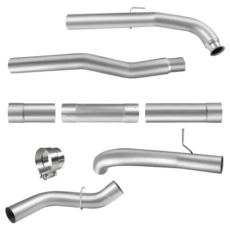 4"/5" Downpipe-Back 2011-2015 Lml 6.6 Duramax Dpf Delete Race Pipe | Spelab 4