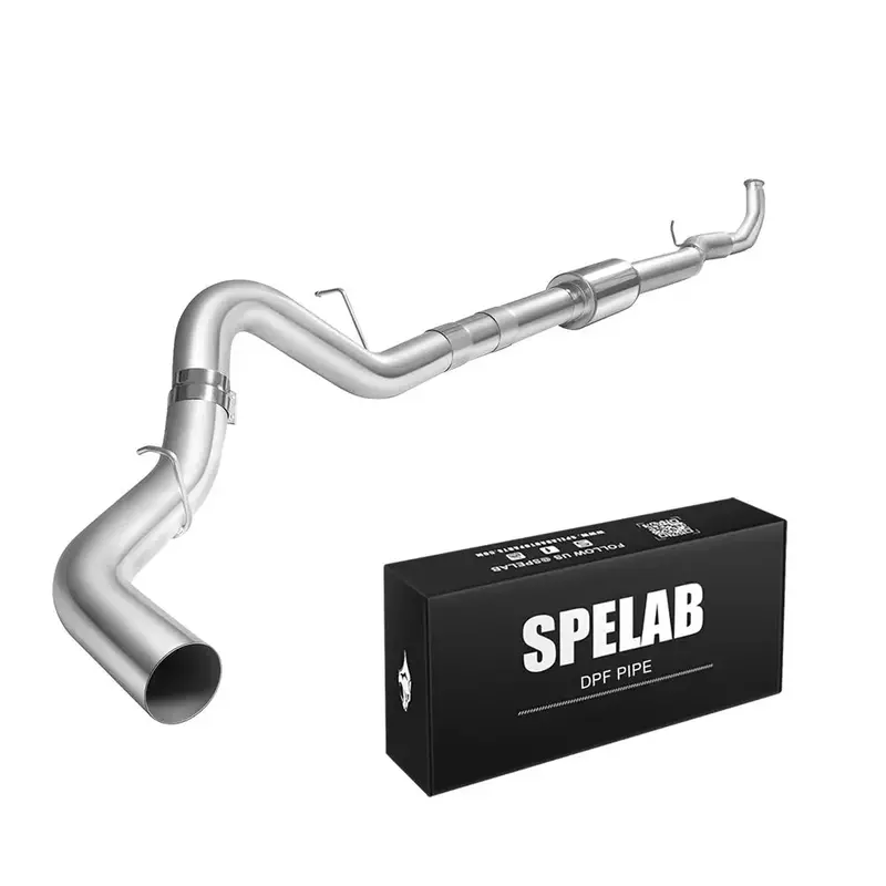 4"/5" Downpipe-Back 2011-2015 Lml 6.6 Duramax Dpf Delete Race Pipe | Spelab 5