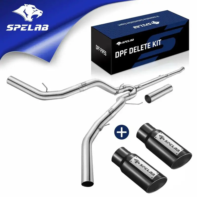 4"/5" Downpipe-Back 2011-2024 Ford 6.7 Powerstroke F250 F350 F450| Spelab 4