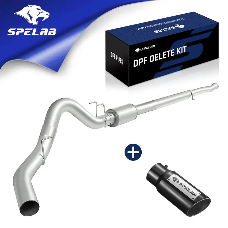 4"/5" Downpipe-Back 2011-2024 Ford 6.7 Powerstroke F250 F350 F450| Spelab 5