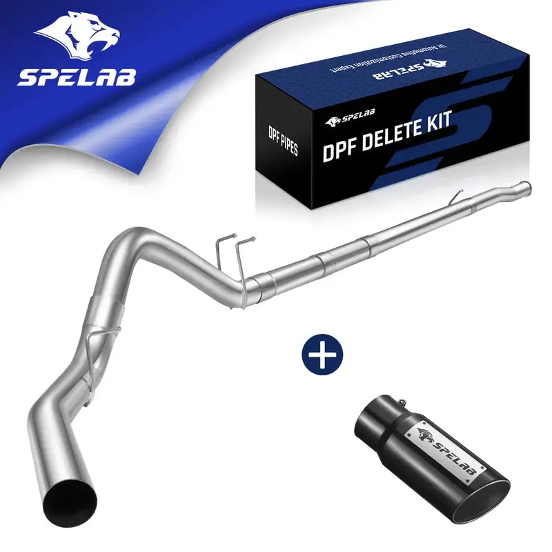 4"/5" Downpipe-Back 2011-2024 Ford 6.7 Powerstroke F250 F350 F450| Spelab 6