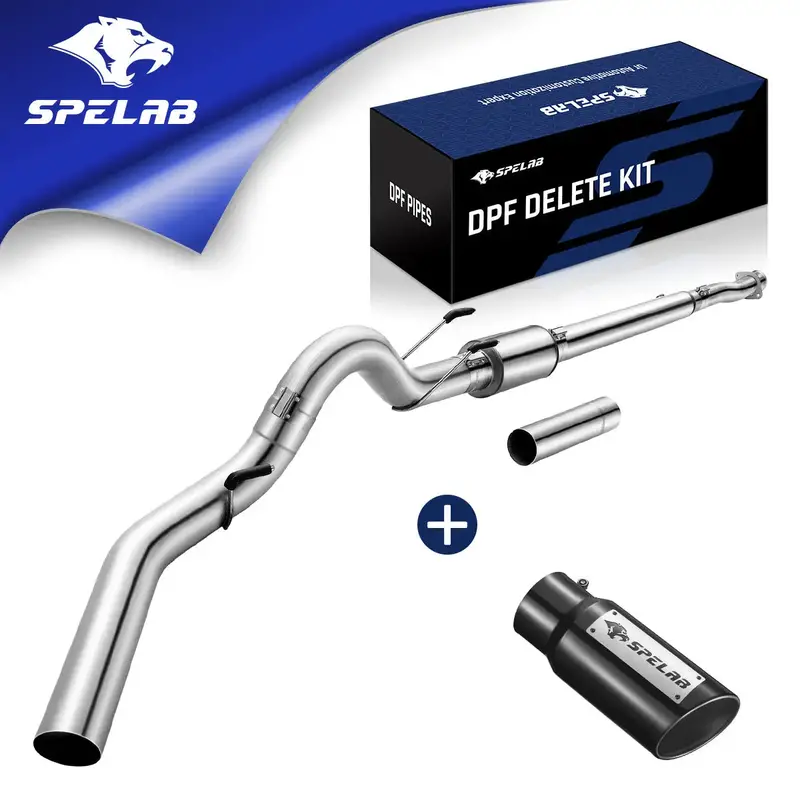 4"/5" Downpipe-Back 2011-2024 Ford 6.7 Powerstroke F250 F350 F450| Spelab 6